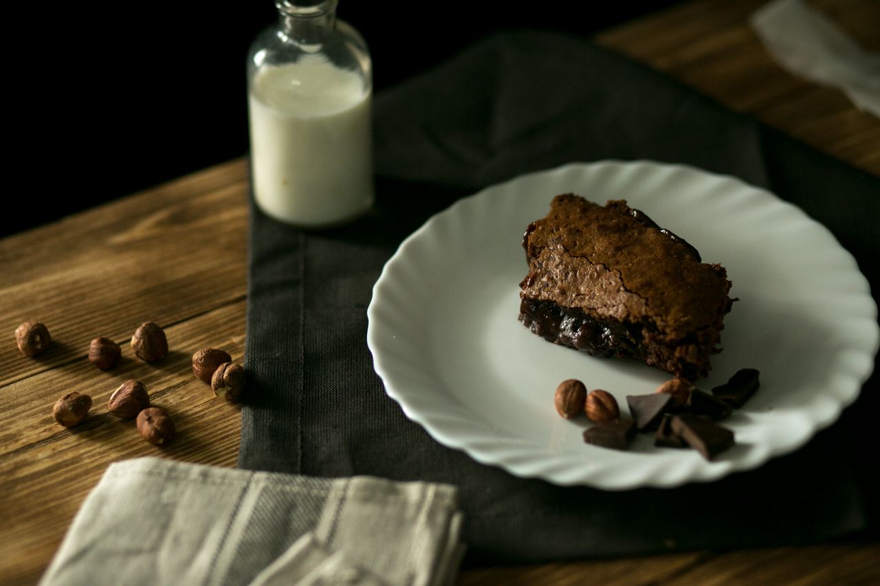 Nutella Stuffed Brownie